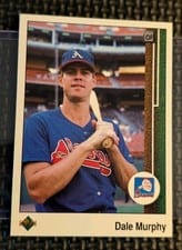 1989 Upper Deck Dale Murphy Reverse Negative #357 card