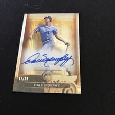 2024 Topps Tribute Pillars Of The Game Autographs Dale Murphy #PTGA-DMU card