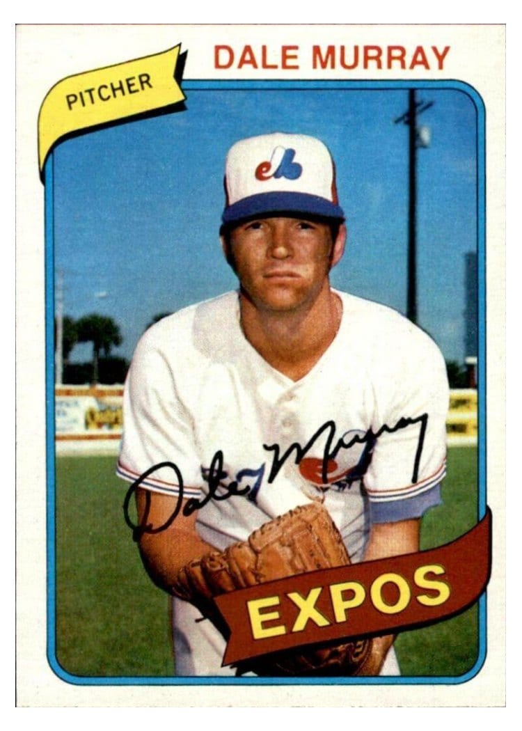 1980 Topps Dale Murray #559 card