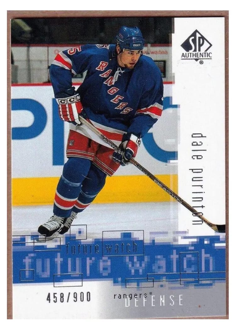 2000 SP Authentic Dale Purinton #155 card