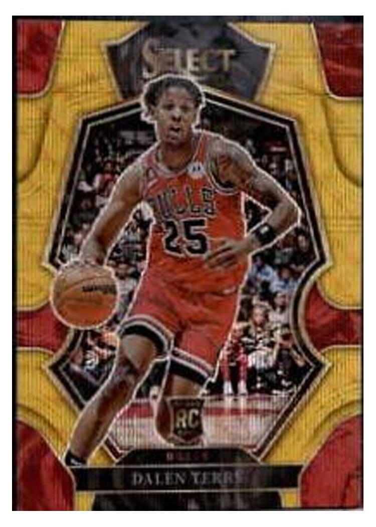 2022-23 Panini Select Base Set Dalen Terry #188 card