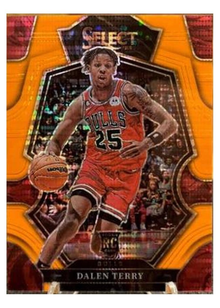 2022-23 Panini Select Base Set Dalen Terry #188 card