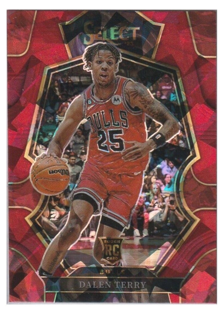 2022-23 Panini Select Base Set Dalen Terry #188 card