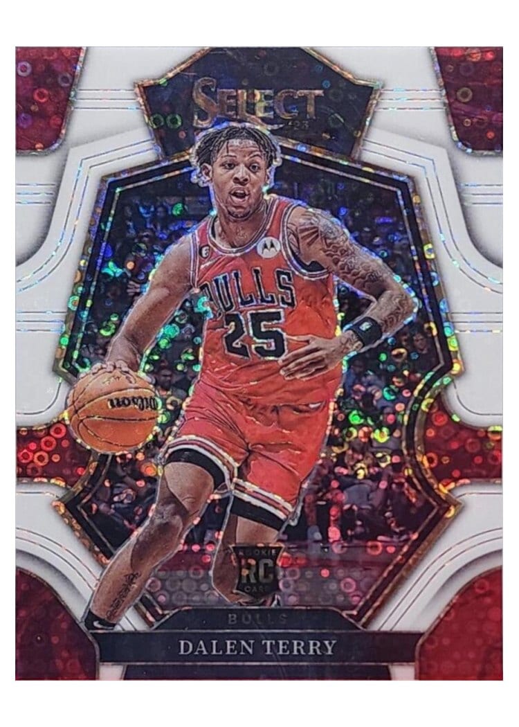 2022-23 Panini Select Base Set Dalen Terry #188 card