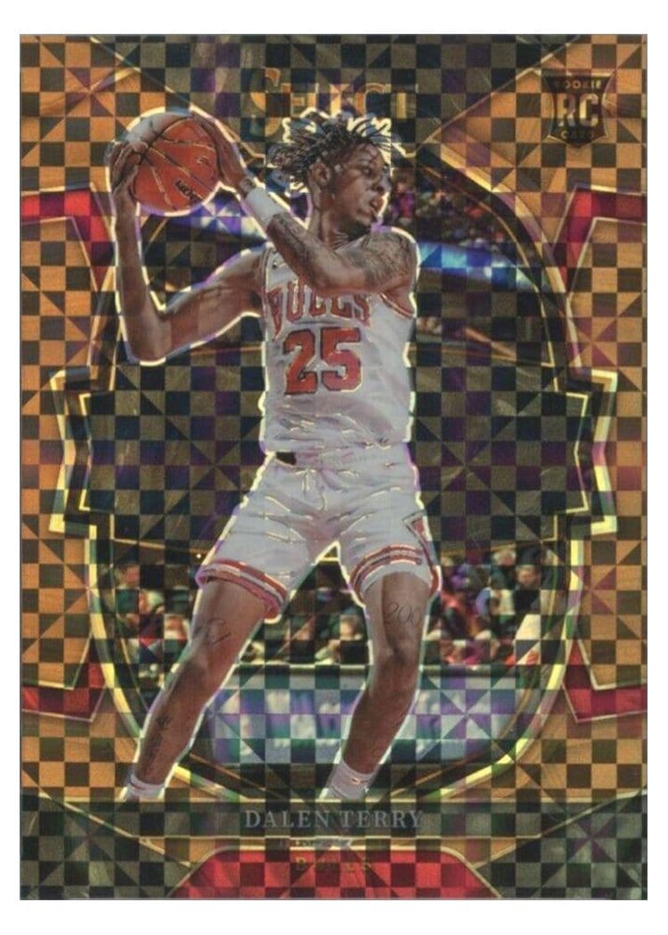 2022-23 Panini Select Base Set Dalen Terry #89 card