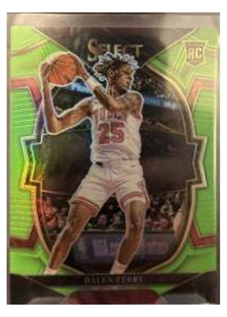 2022-23 Panini Select Base Set Dalen Terry #89 card