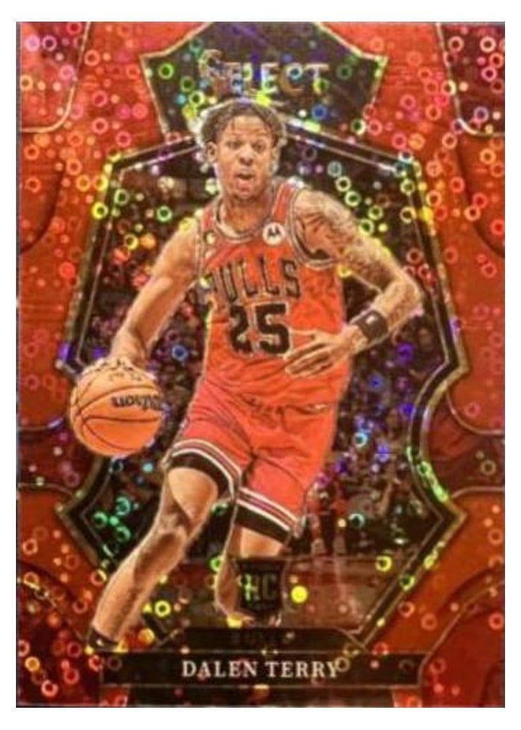 2022-23 Panini Select Base Set Dalen Terry #89 card