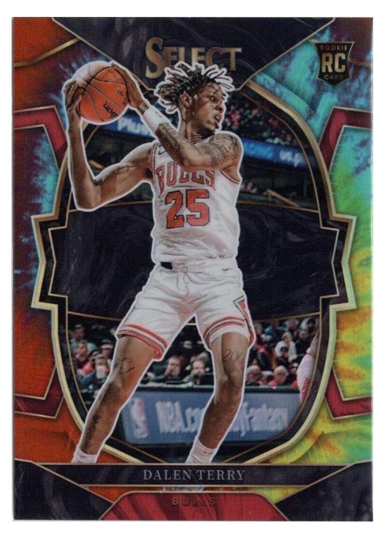 2022-23 Panini Select Base Set Dalen Terry #89 card