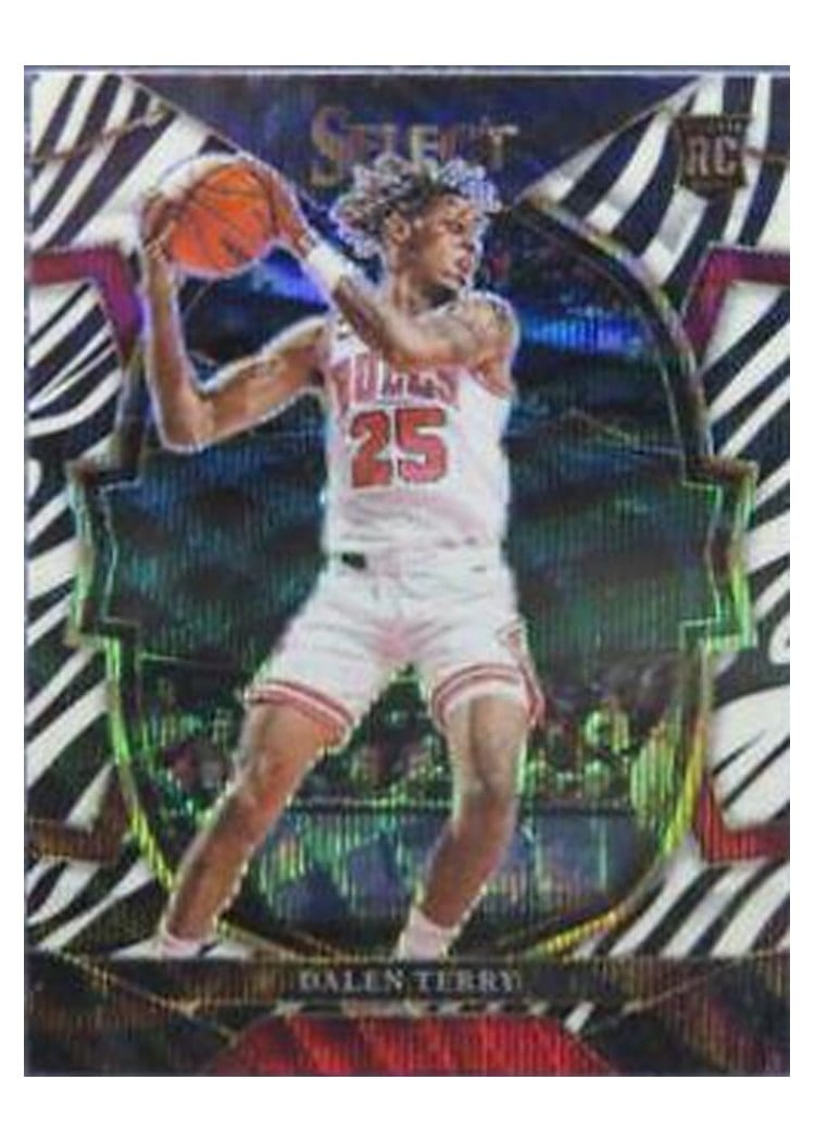 2022-23 Panini Select Base Set Dalen Terry #89 card