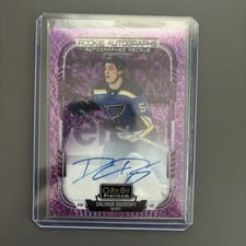 2025-26 O-Pee-Chee Platinum Rookie Autographs Dalibor Dvorsky #R-DD card