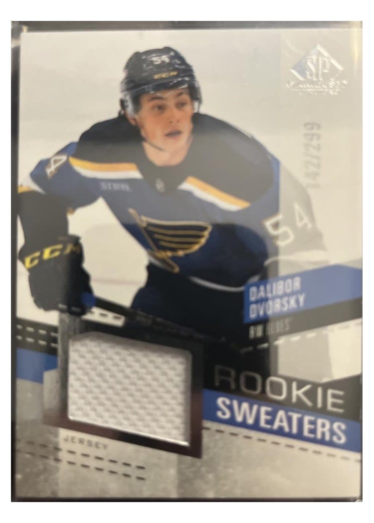 2025-26 SP Game Used Rookie Sweaters Dalibor Dvorsky #RS-DD
