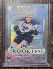 2025-26 Upper Deck Black Diamond Exquisite Rookies Dalibor Dvorsky #R-DD card