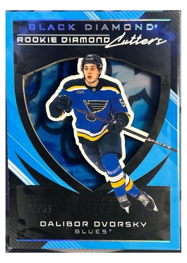 2025-26 Upper Deck Black Diamond Rookie Diamond Cutters Dalibor Dvorsky #RDC-DD card