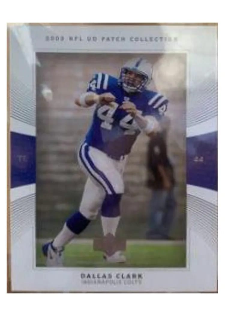 2003 Upper Deck Patch Collection Dallas Clark #120 card