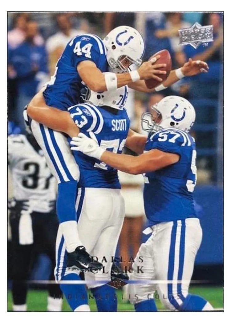 2008 Upper Deck Dallas Clark #79 card