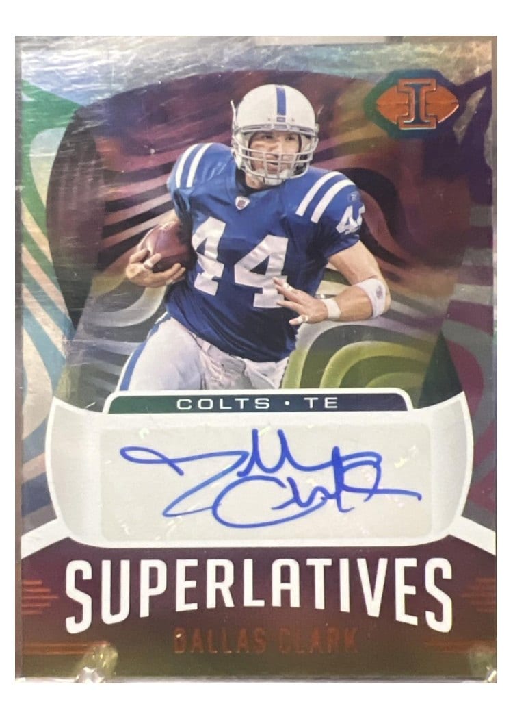 2021 Panini Illusions Superlatives Dallas Clark #SU-13 card