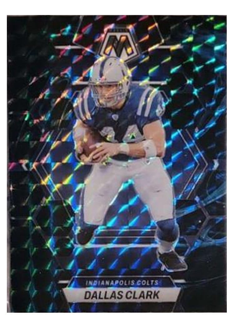 2023 Panini Mosaic Base Set Dallas Clark Genesis #99 card