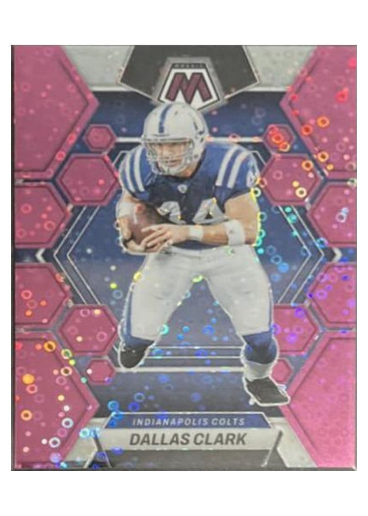 2023 Panini Mosaic Base Set Dallas Clark No Huddle Pink #99 card