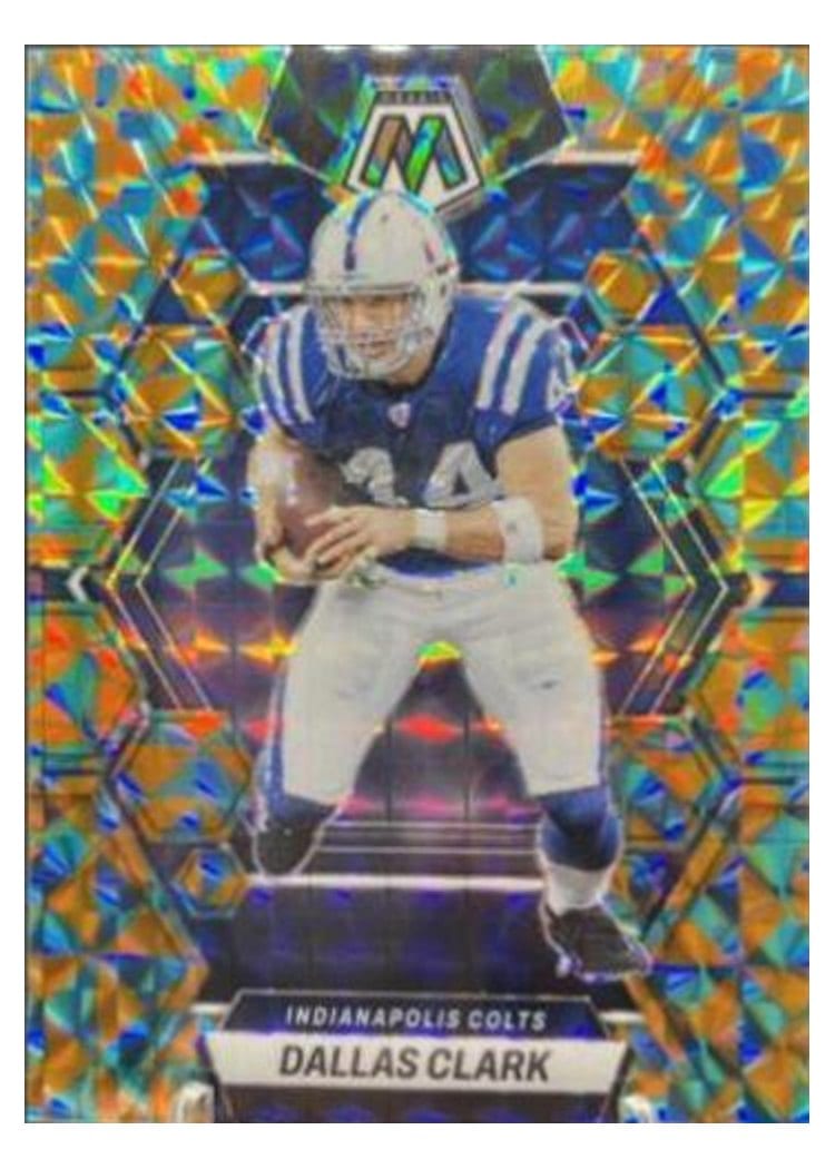2023 Panini Mosaic Base Set Dallas Clark Tessellation #99 card