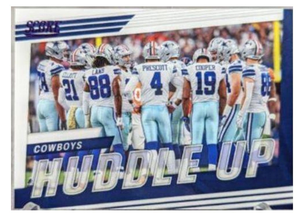 2022 Score Huddle Up Dallas Cowboys #HU-DAL card