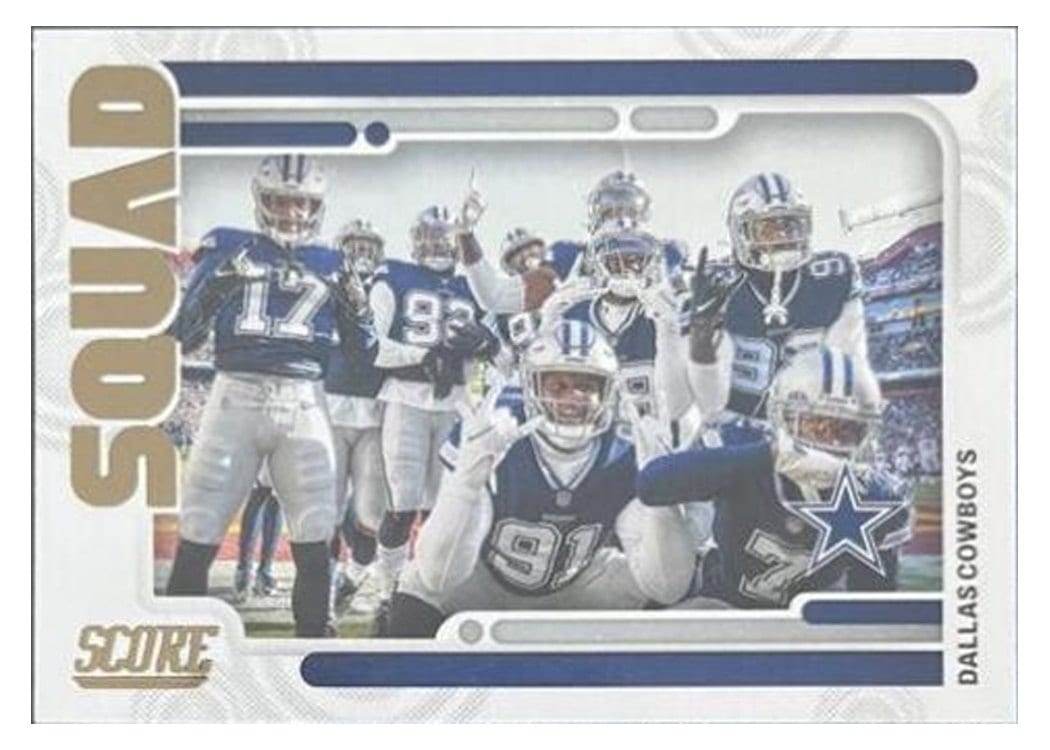 2022 Score Squad Dallas Cowboys #S1 card