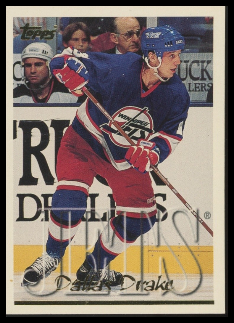 1995 Topps Dallas Drake #328 card