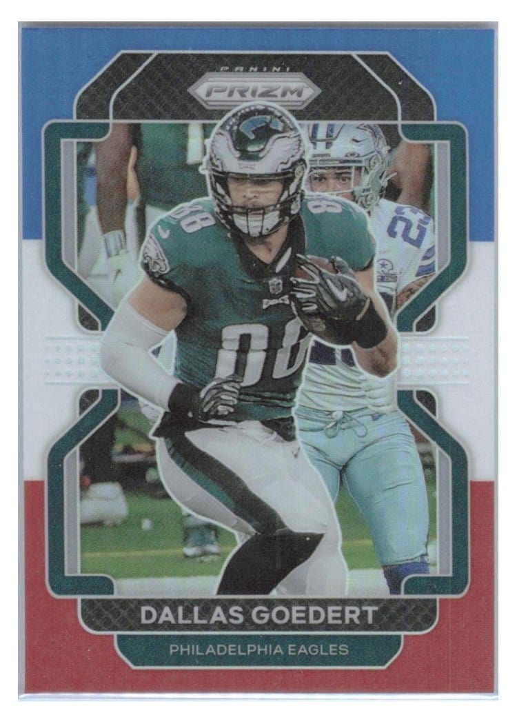 2021 Panini Prizm Base Set Dallas Goedert #220 card