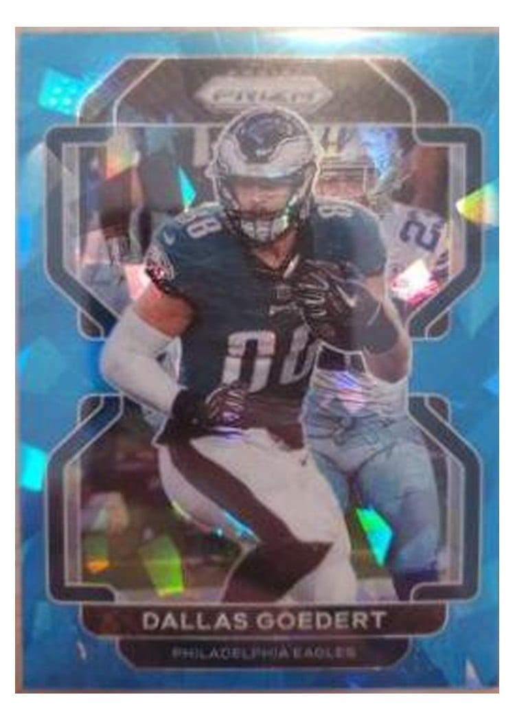 2021 Panini Prizm Base Set Dallas Goedert #220 card