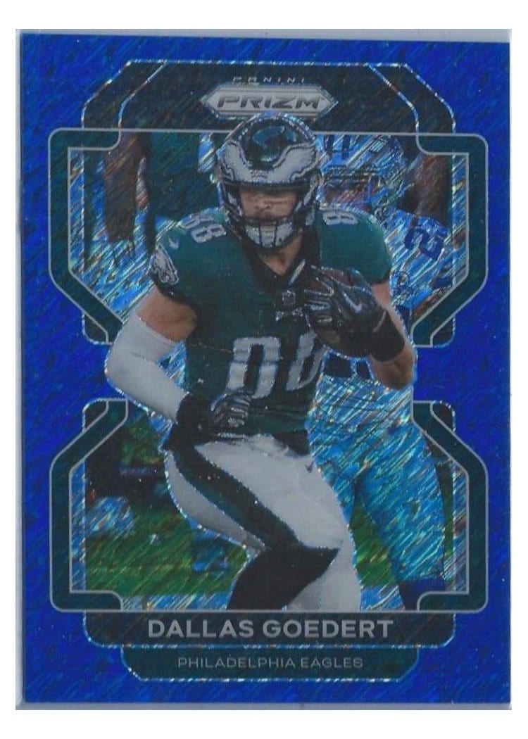 2021 Panini Prizm Base Set Dallas Goedert #220 card