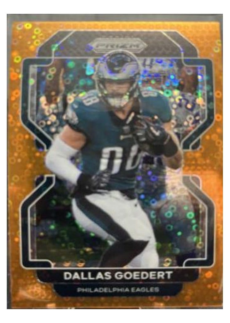 2021 Panini Prizm Base Set Dallas Goedert #220 card