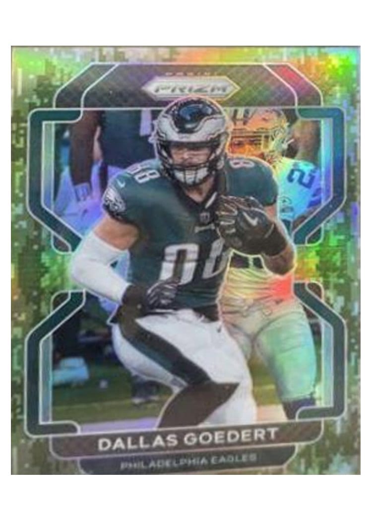 2021 Panini Prizm Base Set Dallas Goedert #220 card