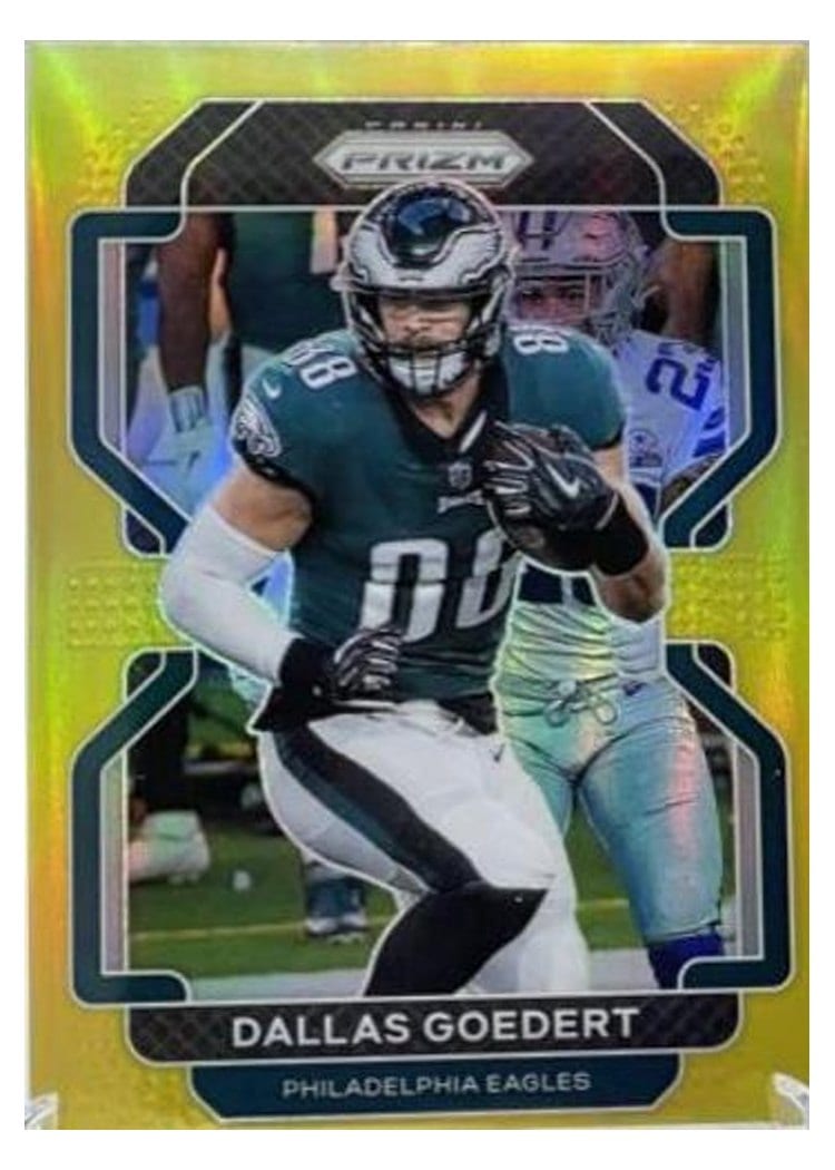 2021 Panini Prizm Base Set Dallas Goedert #220 card