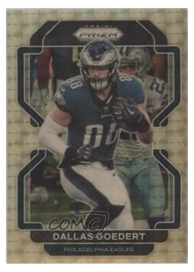 2021 Panini Prizm Base Set Dallas Goedert #220 card