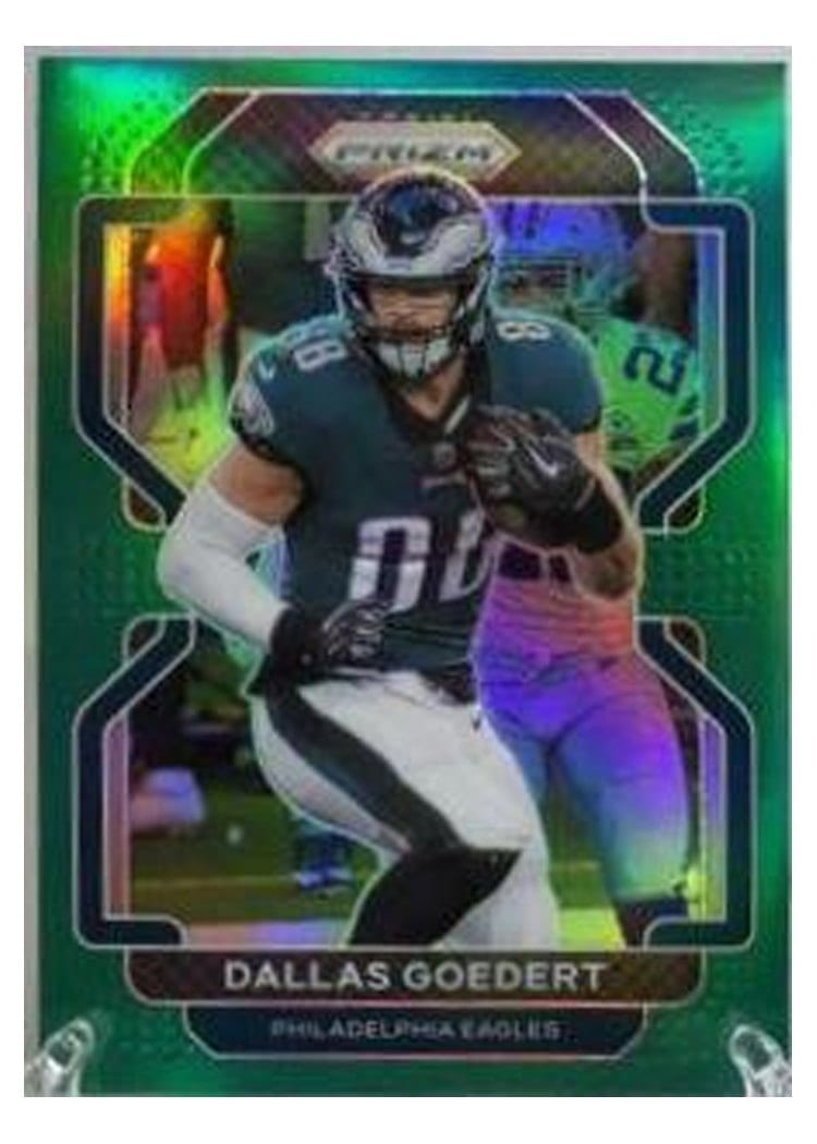 2021 Panini Prizm Base Set Dallas Goedert #220 card