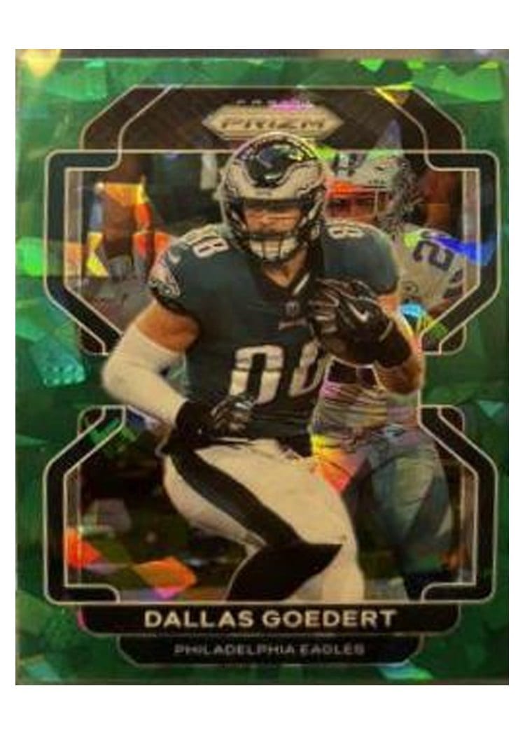 2021 Panini Prizm Base Set Dallas Goedert #220 card