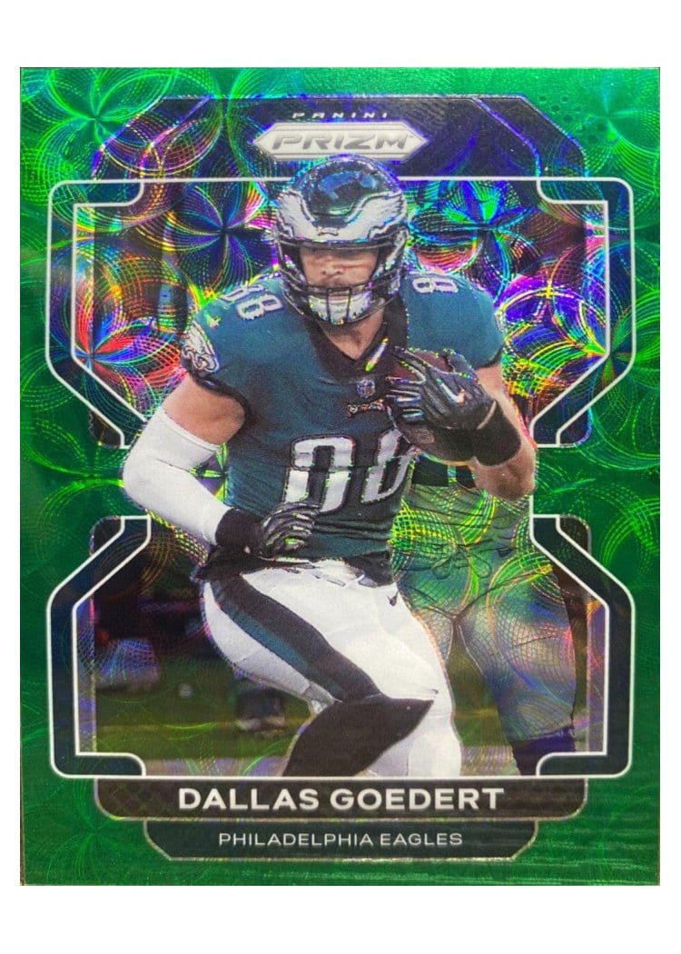 2021 Panini Prizm Base Set Dallas Goedert #220 card