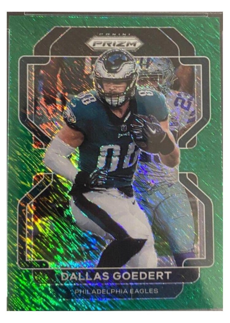 2021 Panini Prizm Base Set Dallas Goedert #220 card