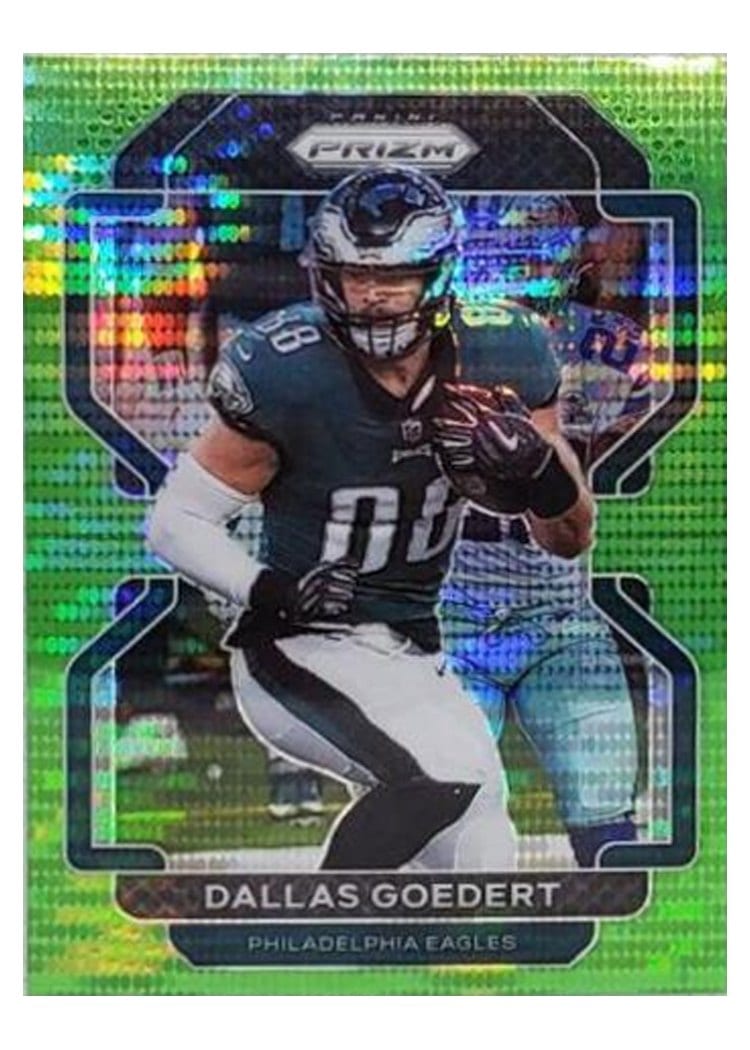 2021 Panini Prizm Base Set Dallas Goedert #220 card