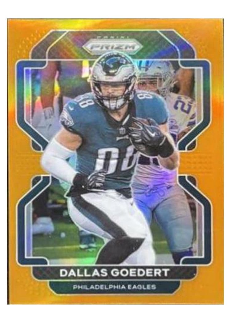 2021 Panini Prizm Base Set Dallas Goedert #220 card
