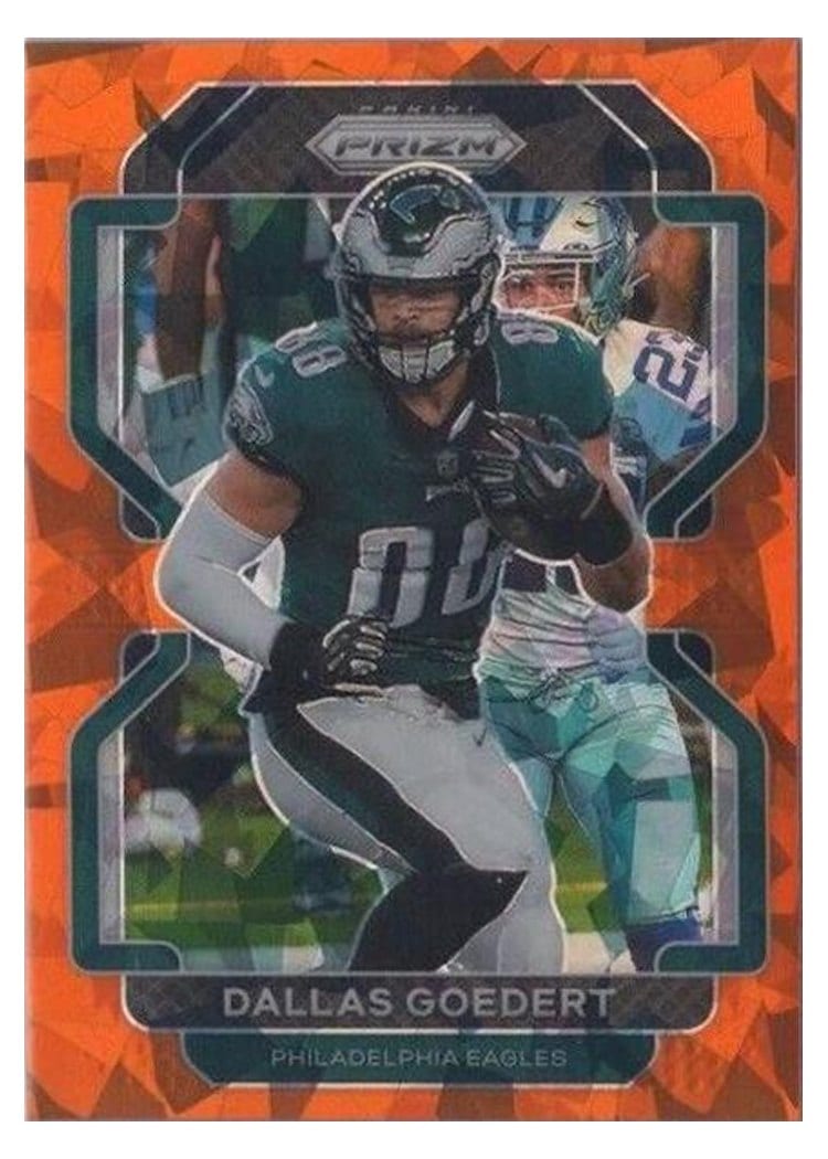 2021 Panini Prizm Base Set Dallas Goedert #220 card