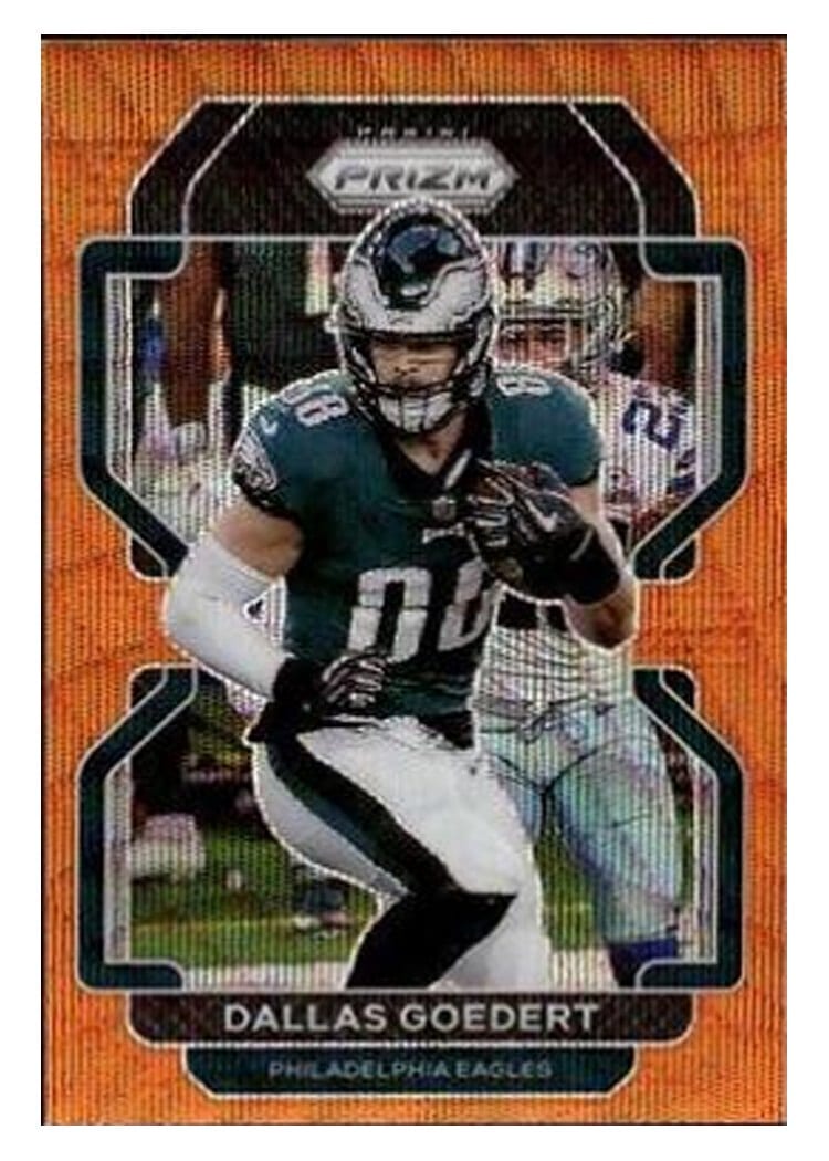 2021 Panini Prizm Base Set Dallas Goedert #220 card