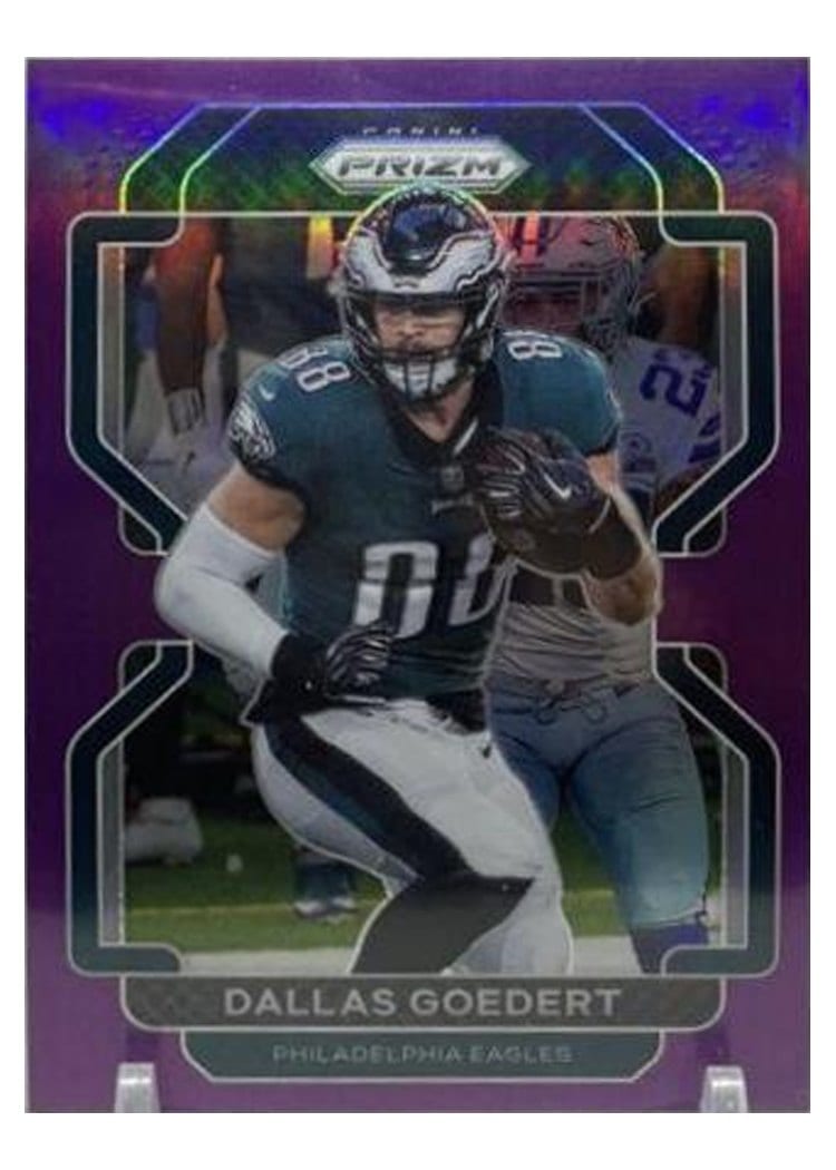 2021 Panini Prizm Base Set Dallas Goedert #220 card