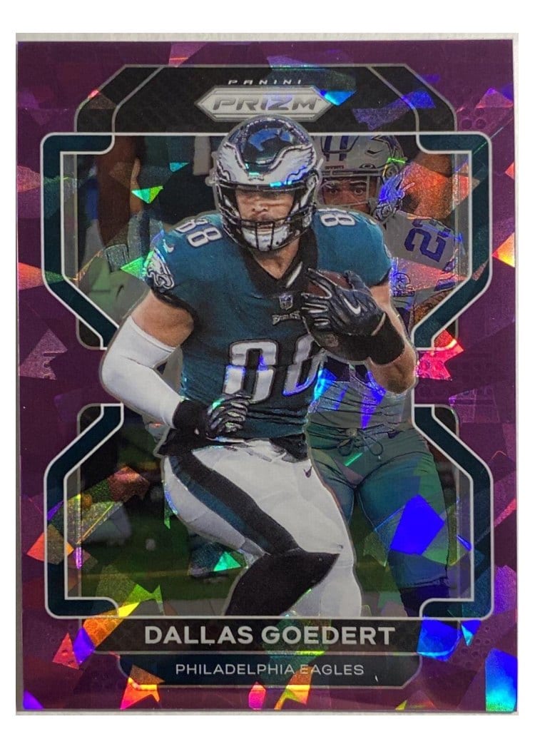 2021 Panini Prizm Base Set Dallas Goedert #220 card