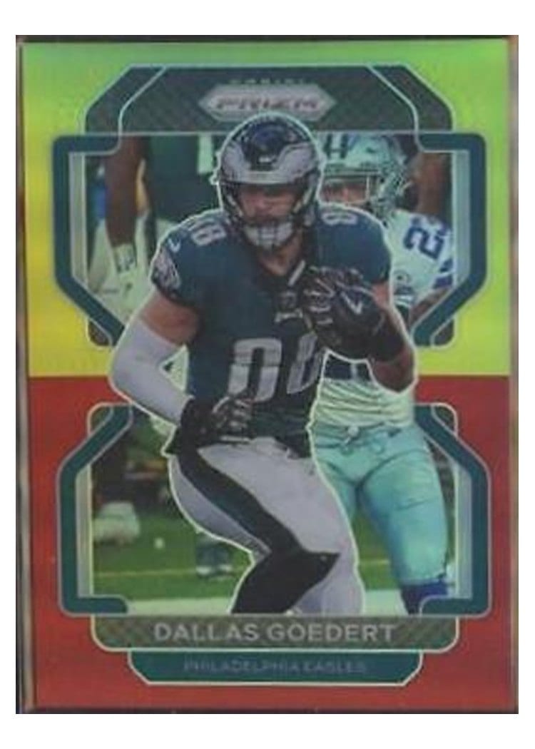 2021 Panini Prizm Base Set Dallas Goedert #220 card