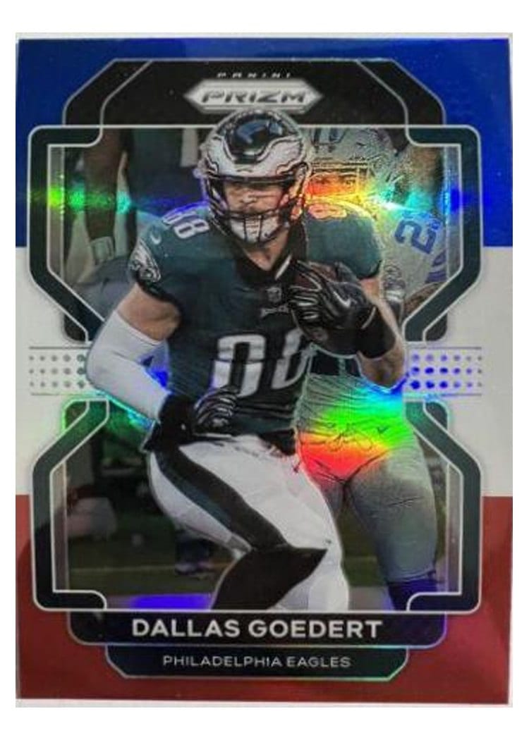 2021 Panini Prizm Base Set Dallas Goedert #220 card