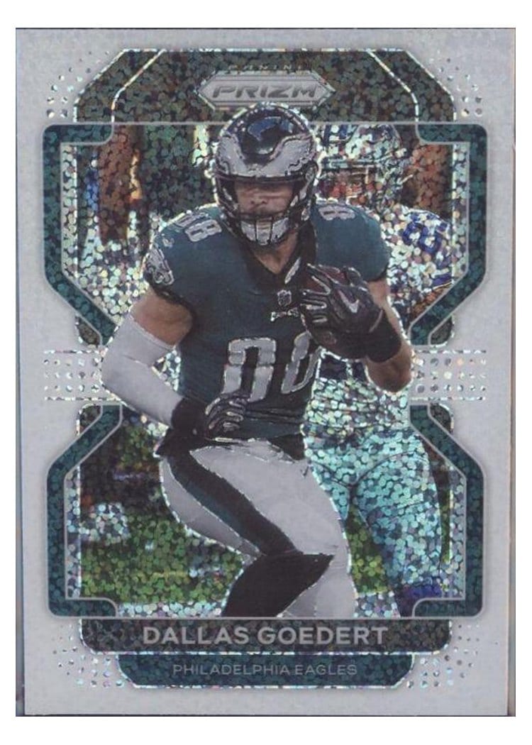 2021 Panini Prizm Base Set Dallas Goedert #220 card
