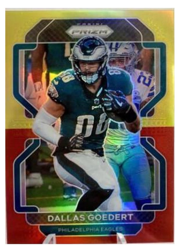 2021 Panini Prizm Base Set Dallas Goedert #220 card