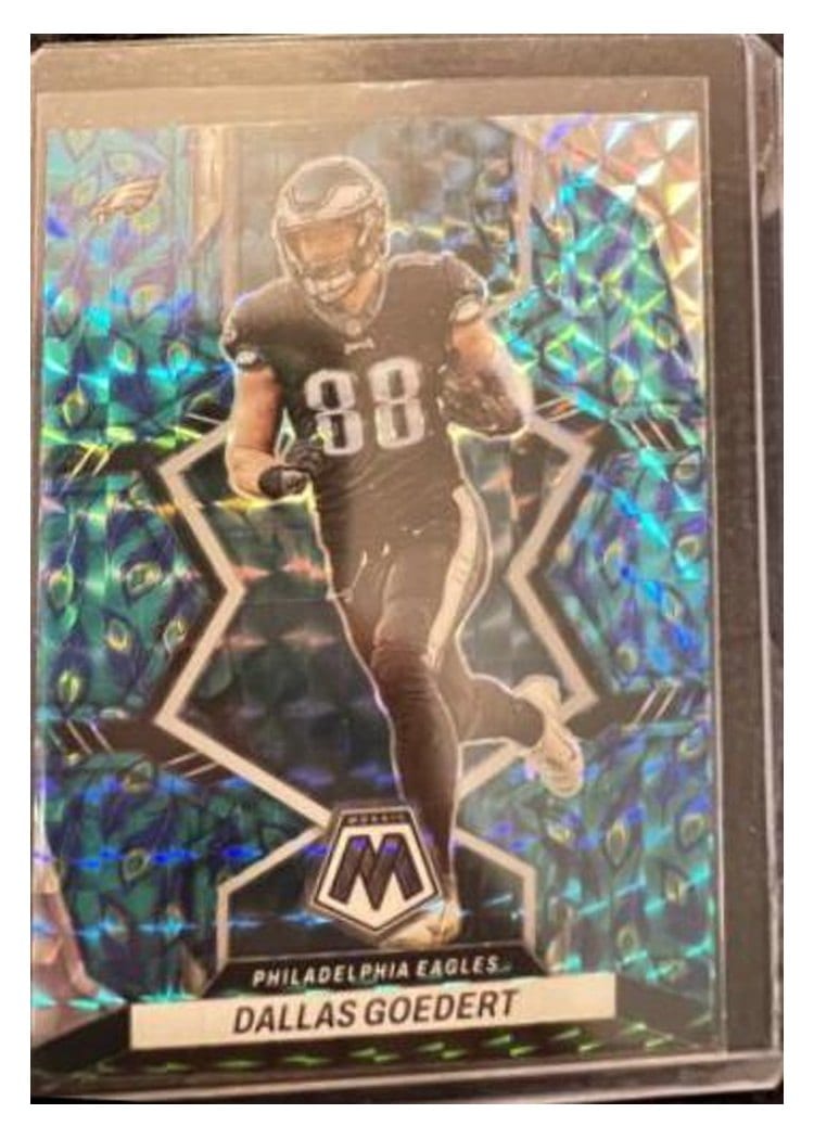 2022 Panini Mosaic Base Set Dallas Goedert #159 card