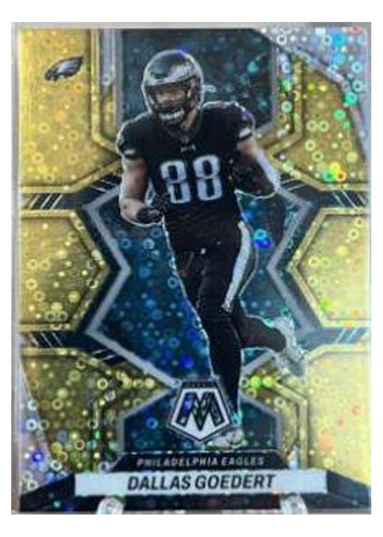 2022 Panini Mosaic Base Set Dallas Goedert #159 card
