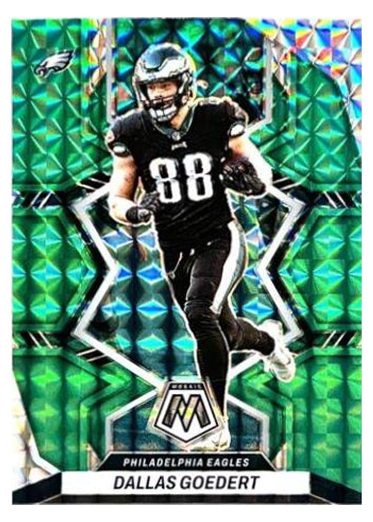 2022 Panini Mosaic Base Set Dallas Goedert #159 card
